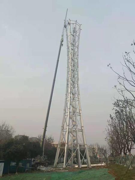 Customized Steel Tower Fire Guard Security Tower Watching Tower Monitoring System Watchtower