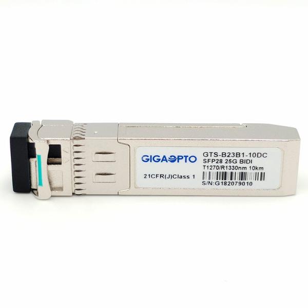 SFP28 Bidirectional Optical Transceiver Module 10km LC DOM 1270nm-TX/1330nm-RX