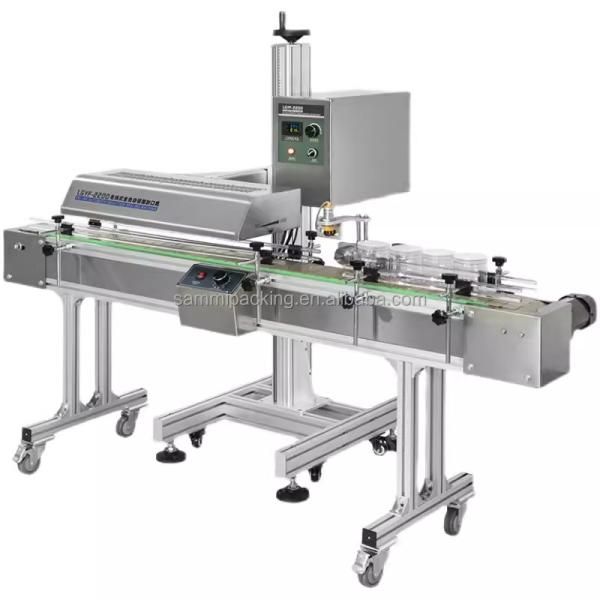 Continuous Electromagnetic Induction Sealer For PET Bottle Caps And Aluminium Foil
