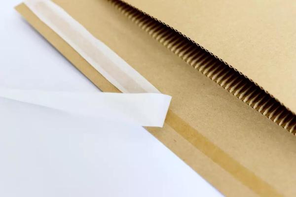 CE Eco Friendly Rigid Packaging Kraft Paper Waybill Kraft Paper Pouch