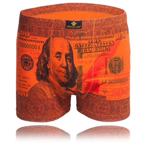 Fast deliver Underwear Men Letter Print Cotton Boxer Sexy Brand Cuecas Cool Mens Underwear