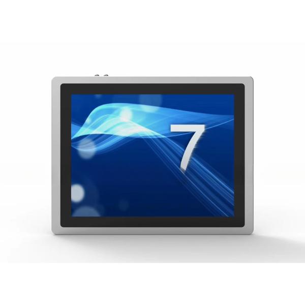 3mm Slim Bezel Alumínio Ligação 12,1 polegadas Industrial Resistivo touch screen Panel PC
