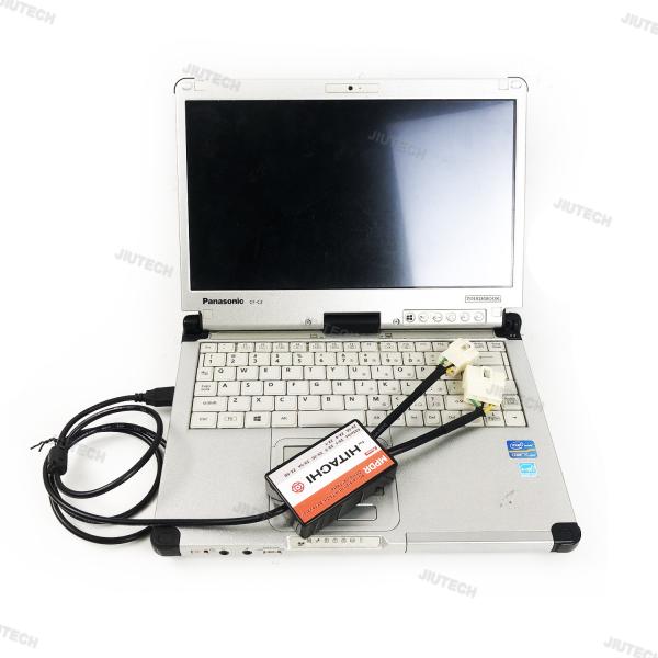 Outil de diagnostic haute vitesse MPDR 3.9 pour excavatrice, chargeuse sur pneus, transporteur à chenilles Hitachi pour Hitachi ZX-1 ZX-3 ZX-3G ZX-5 avec ordinateur portable CFC2