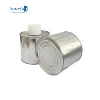 Métal industriel Tin Can With Plastic Lid des bidons 100G de peinture de joint hermétique