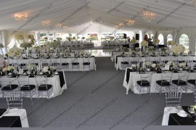 Decorations Outdoor Luxury Wedding Event Tents , Large Wedding Tent For Parties
