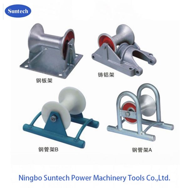 Сцинкованные алюминиевые ролики подземные инструменты прямые кабельные ролики