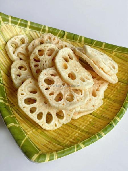 Legume fresco por atacado Chips Healthy Snack de VF para Lotus Root Chips secada vegetariano