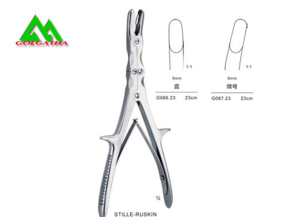 Stainless Steel Orthopedic Surgical Instruments Bone Rongeur Forceps Double Action