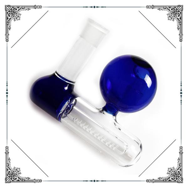 Angled Joint Lacunaris Inline Ashcatcher 14.4mm 18.8mm for Glass Ash Catcher Bongs