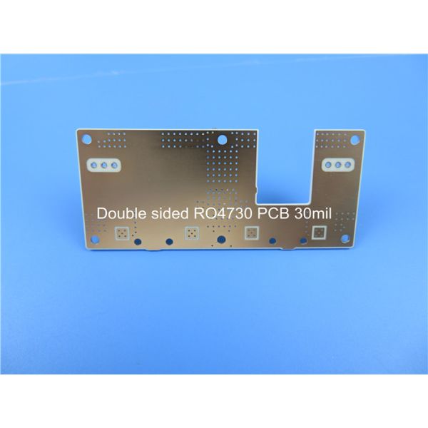30 Mil RO4730 прокатывают высокочастотный блог PCB 2 слоя