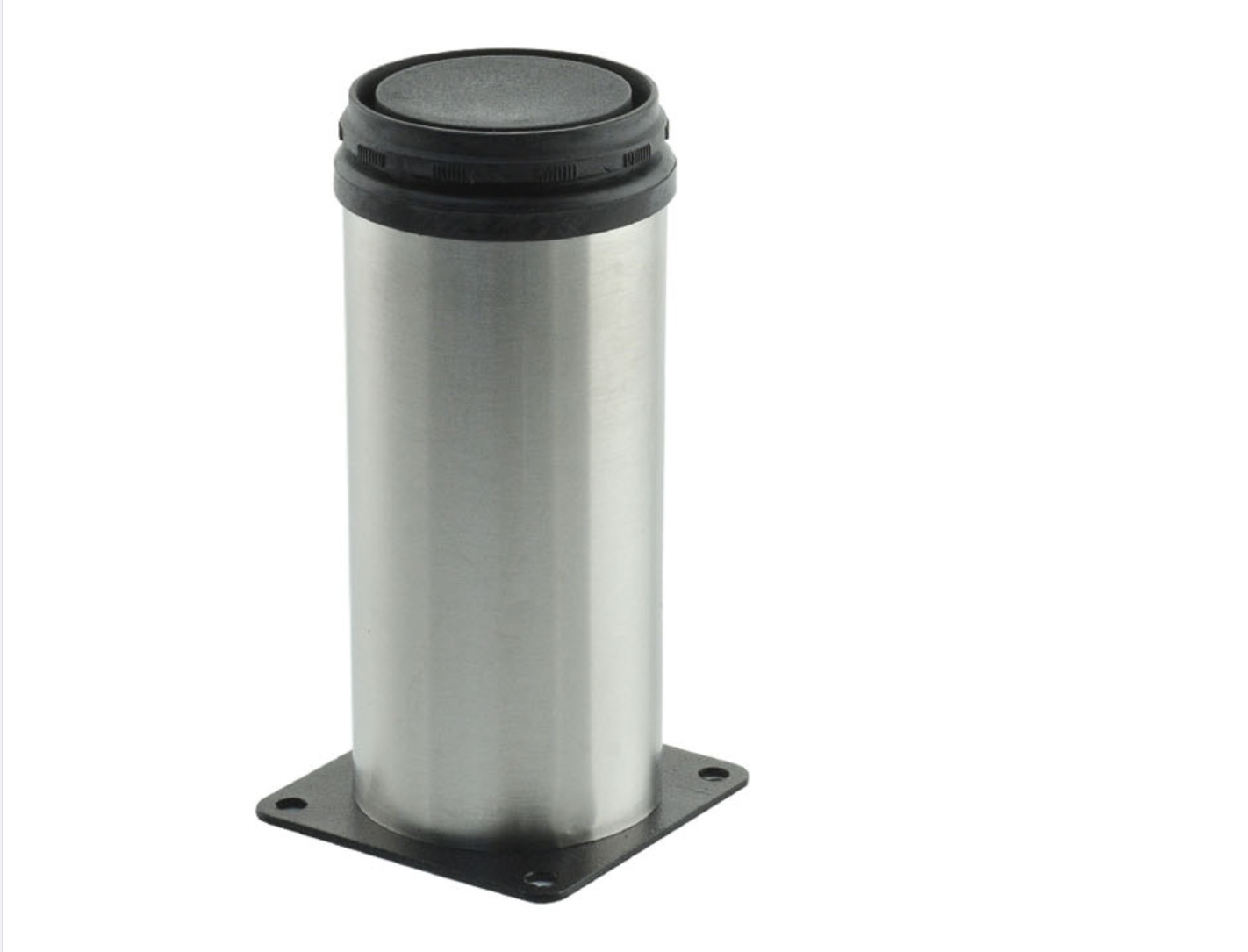 piernas pulidas de plata de acero inoxidables de los muebles de Chrome de los pies ajustables del gabinete de 300m m