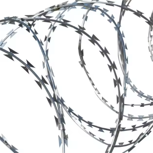 Hot Dipped Galvanized BTO-22 Anti Climb Barbed Razor Wire for Airport Security Fencing