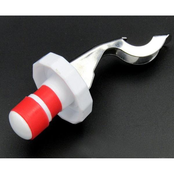 New Style Stainless Steel and Plastic Plug Lid for Wine Bottle