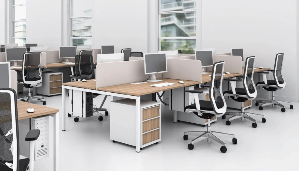 Noise Reduce Desk Acoustic Screens Workstation Privacy Divider Office Desk Partition