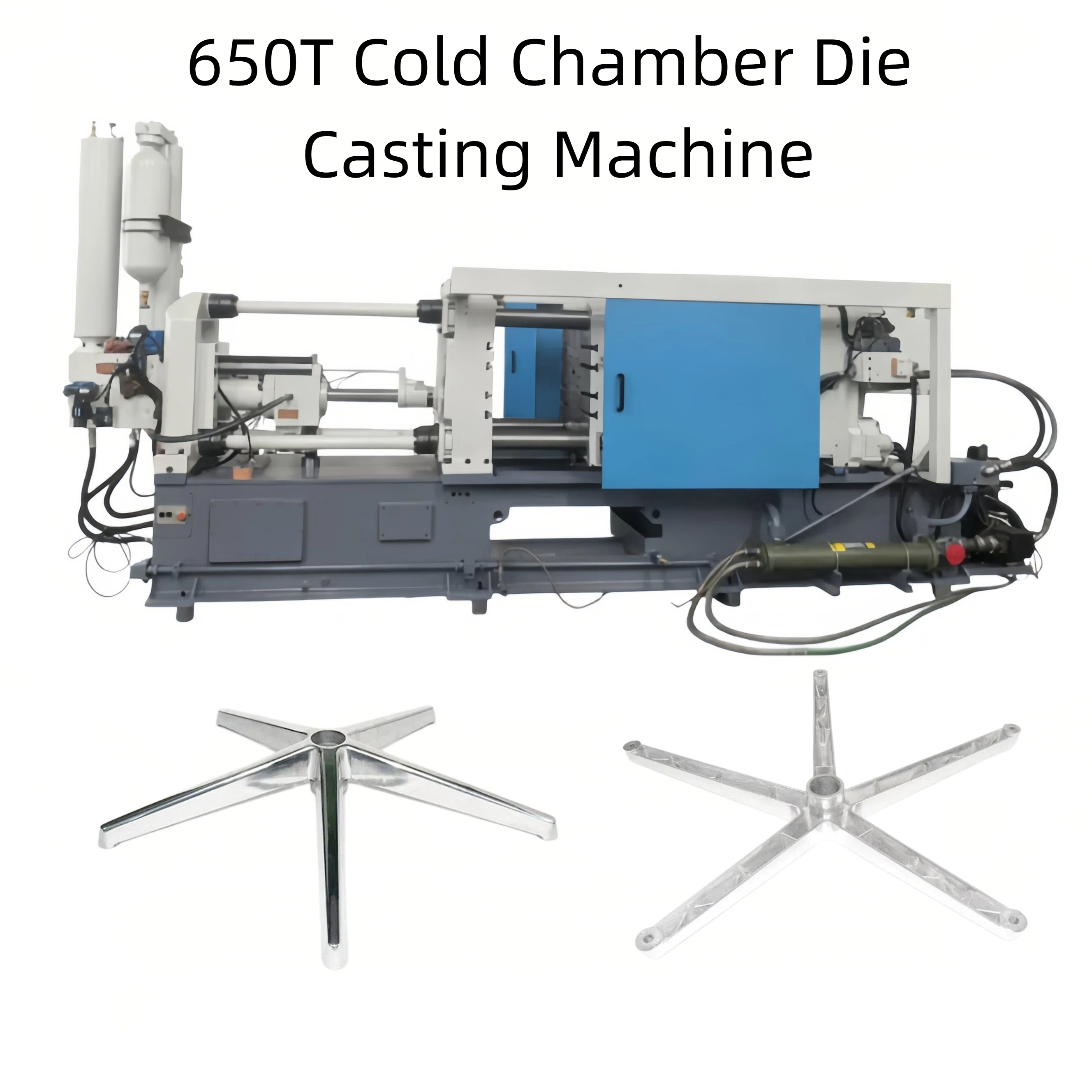 Cold Chamber Die Casting Machine Aluminum Swivel Chair Pedestal Machine