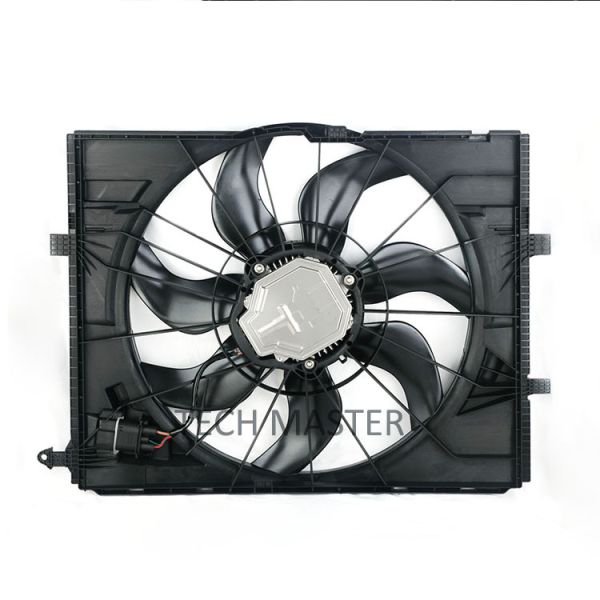 O motor de automóveis de Mercedes A0999063902 A0999065601 A0999068000 parte o auto conjunto do ventilador de refrigeração do radiador 600W para W213 X253