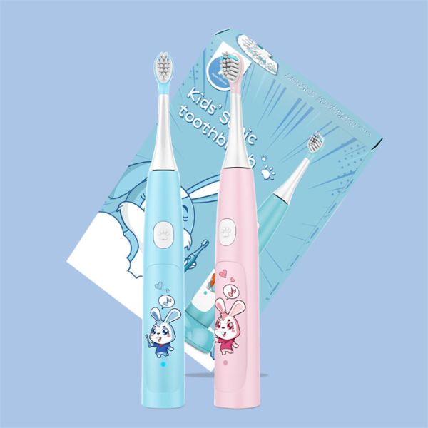 USB Inductive Charging Kids  Sonic Toothbrush Children Waterproof IPX7 Smart Toothbrush