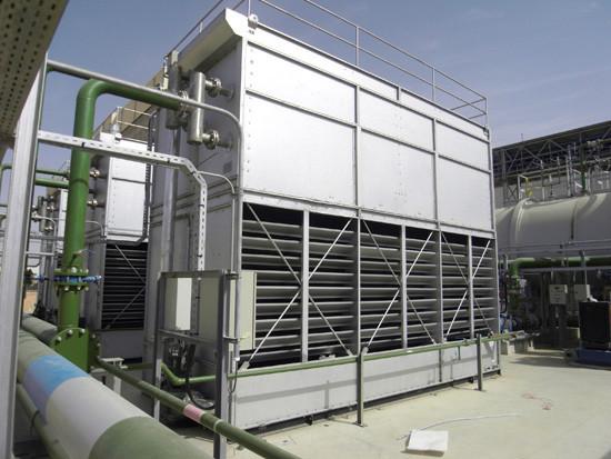 Eco Friendly Ammonia Evaporative Condenser With Air Discharge System / Spray System