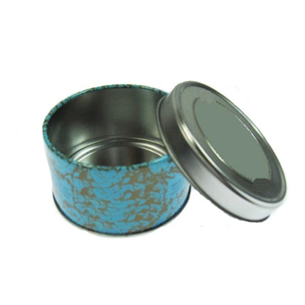 Custom Printed Round Child Resistant Pre-Roll Metal Tin Box For Medical Package