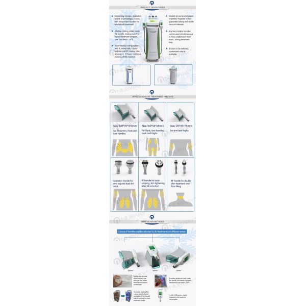 Advanced technology electronic cooling slim freezer weight loss cryolipolysis cryo machine