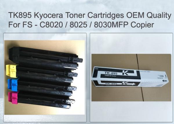 Kyocera Mita TK-895K Kyocera Toner Cartridges Black For FS-C8020 FS-C8025