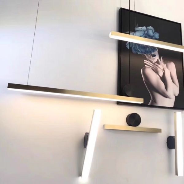 Kids Room Minimalist LED Bedroom Black Wall Lamp Low Voltage Wall Lights