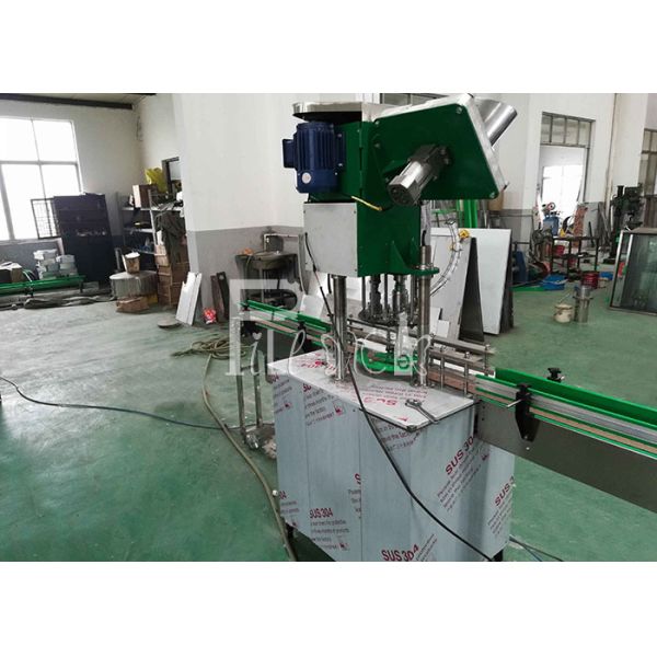 Plástico/máquina del lacre de la botella del tapón de tuerca del ANIMAL DOMÉSTICO con acero inoxidable y velocidad