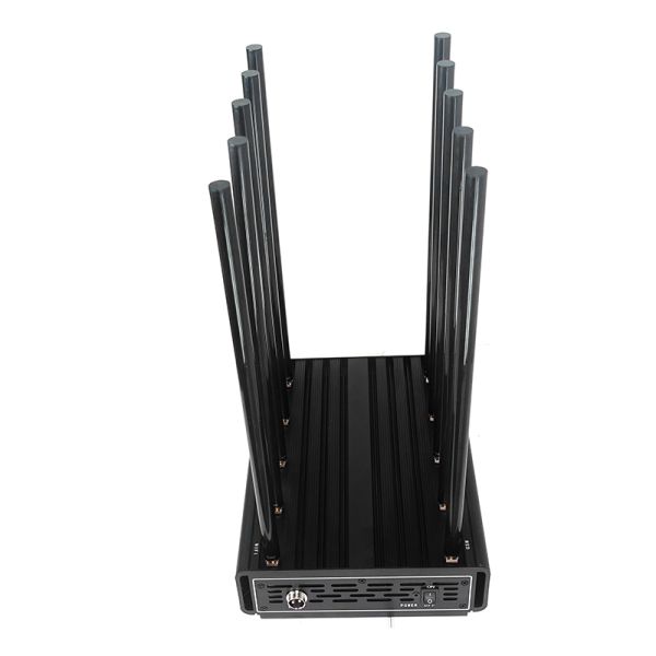 200-400 квадрат измеряет сжимать Jammers сигнала блокатора сигнала WiFi Jammer канала настольные 100W RF 5G ряда 10