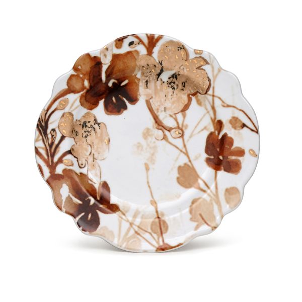 Тарелки Порцелановая тарелка Осенняя посуда Бутик подарочный набор Горячая продажа Новый дизайн Королевская керамическая тарелка Круглое блюдо Продовольственная безопасность