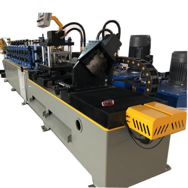 Metal U profile with holes rolling machine