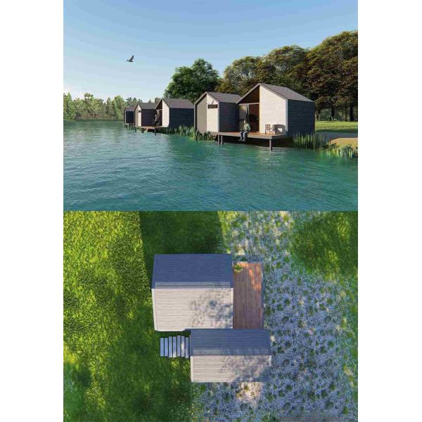 Дома Префаб Сумптуоуснесс роскошные современные, аттестация КЭ дома трейлера Префаб