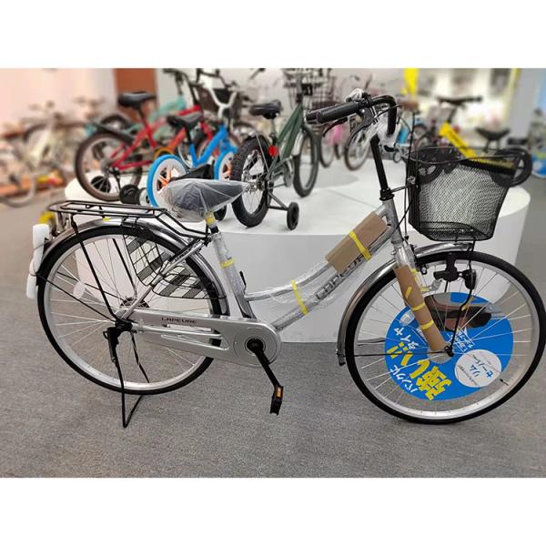 Quadro de alumínio de liga de adulto 26 polegadas roda de homens bicicleta de velocidade única