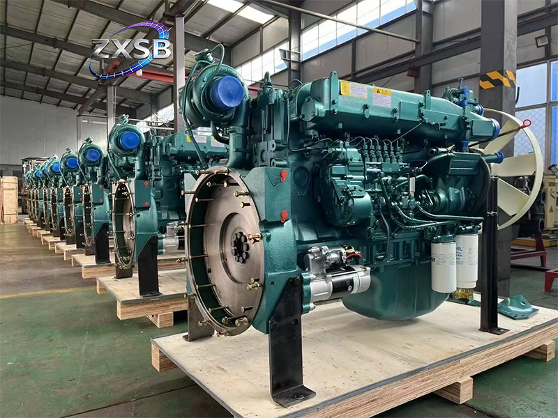 Weichai 371HP Six Cylinder Diesel Engine WD315.47 For Howo Trucks