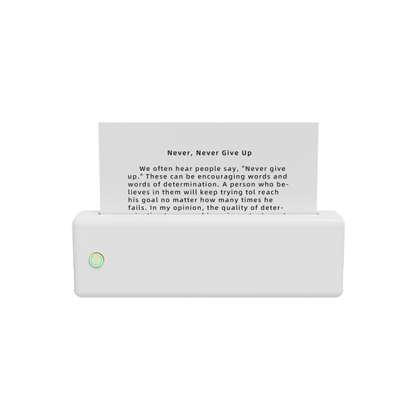 A4 portable thermal printer supports Android/Apple/Windows A4 thermal paper wireless inkless printing machine for mobile office