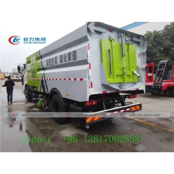 Dongfeng Tianjin Diesel Engine 12m3 Vacuum Sweeper Truck