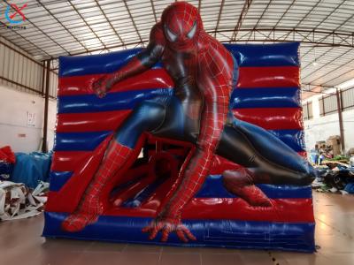Factory Inflatable Spiderman Bounce House With Slide Combo Inflatable Castle