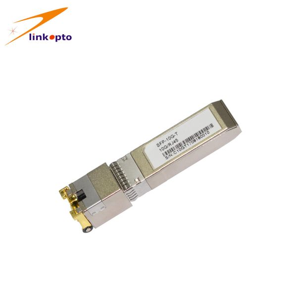 аттестация передачи ROHS модуля 10G 30M 10Gbase RJ45 SFP медная