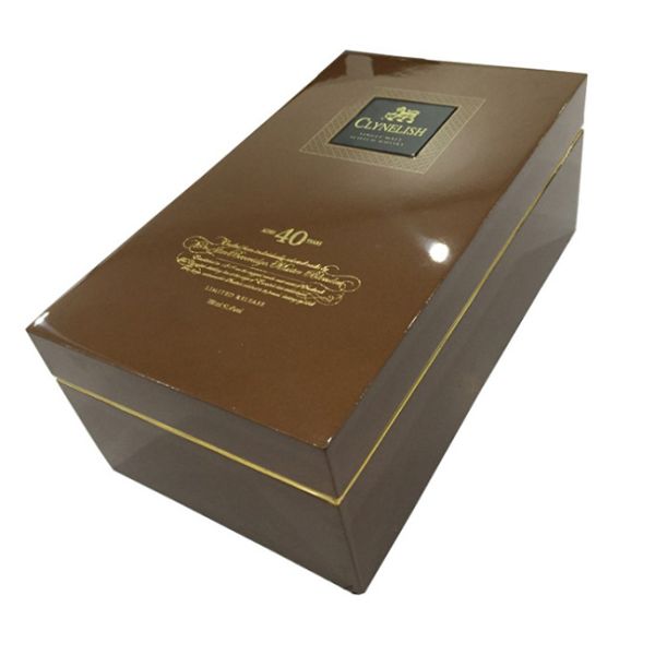 Elegant Custom Printed Wine Boxes with Gold Logo Eco Friendly Storage