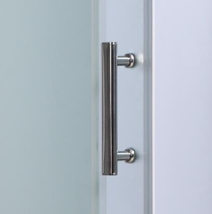 Наборы приложения ливня двери сползая стекла профилей черноты Matt для Звезд-Расклассифицированных гостиниц