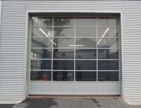 Prova da água  Porta aérea da porta secional de alumínio de vidro industrial das portas da garagem