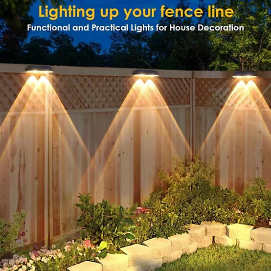 Multi functional Solar Spotlight - Multi color Variation,Lens Spotlight,Fence Decorative Light