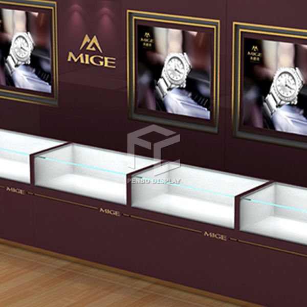 1200*450 Glass Watch Display Case