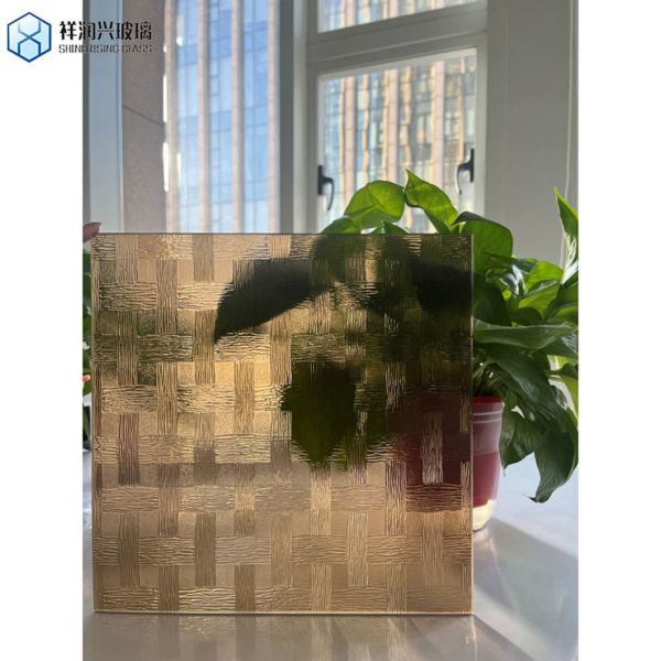 Solid Structure 4mm 5mm 6mm 8mm 10mm 12mm Acid Etched Glass Sheet Satin Frosted Glass Door