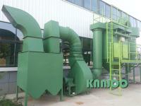 Máquina de sopro do tiro da construção de aço 15KW com 2-6kg/Min Abrasive Flow Rate