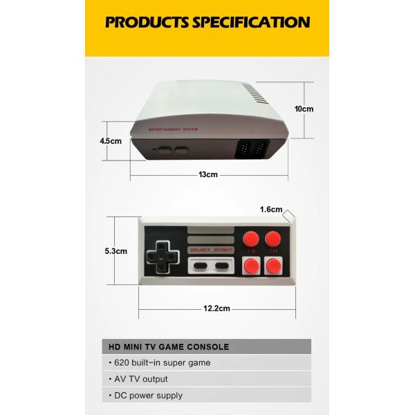 OEM Gifts Classic Family Handheld Video Game Consoles System