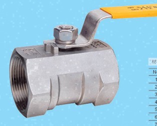 Customized Size 3 Piece Floating Ball Valve , Copper Ball Float Valve