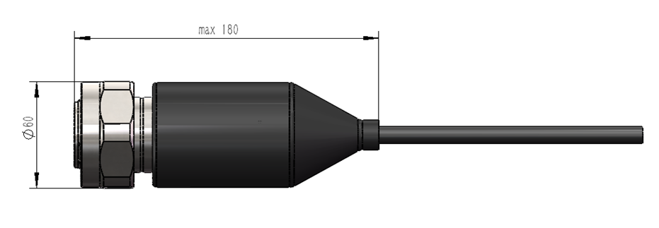 OE60M/30M Optical Electrical Connector Underwater 7-11 cores For Fiber Application