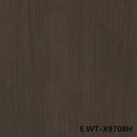 Caramelo de madera de alta gama de ingeniería de nuez europea E.WT-X9708H de grano recto marrón 2500mm para el gabinete cara China Factory