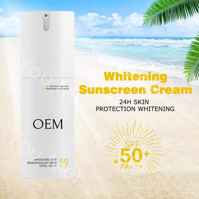 Waterproof Sun Cream Spf 50 Face Cream Whitening UV Sunscreen Moisturiser Eco Friendly