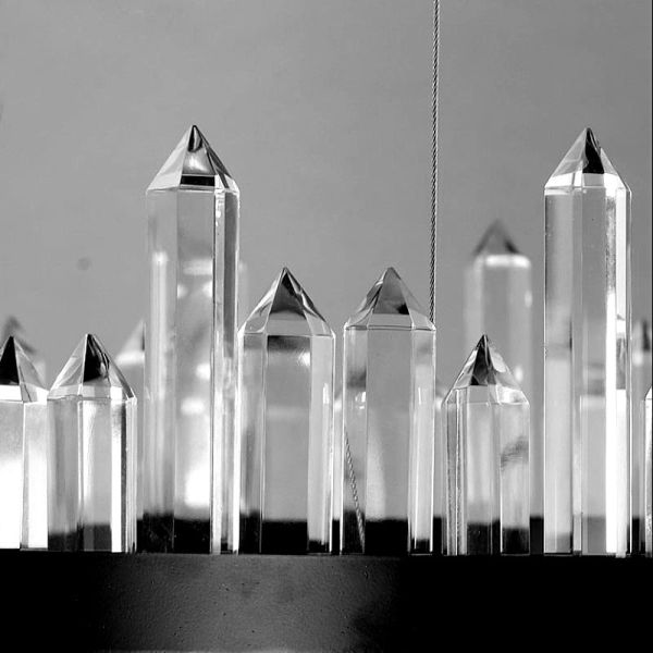 Metal Crystal Polished Pendant Chandelier Lights 110V / 220V